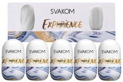Набор яиц-мастурбаторов - Svakom Hedy X- Experience, 5 шт
