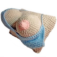 Pillow - 'Dream breasts', handmade