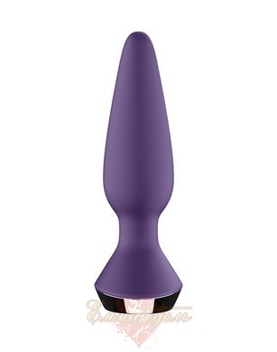 Anal Smart Vibro Plug - Satisfyer Plug-ilicious 1 Purple