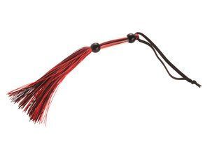 XXdreamSToys Silikonpeitsche schwarz/ rot 614000256390 фото