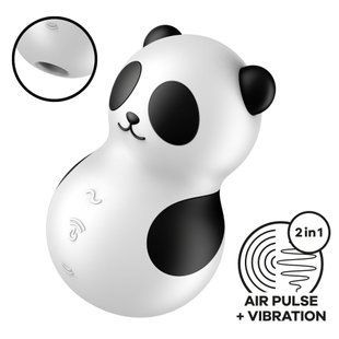 Satisfyer Pocket Panda Vacuum Stimulator with Vibration, 12 Vibration Modes, 11 Suction Levels SX2176 &mdash; photos