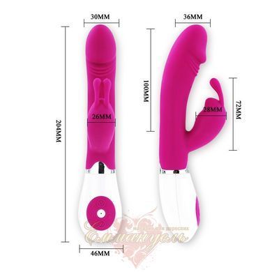 Вібратор Gene-Silicone Vibrator, 30 fun. vibr. 6603BI0195 фото