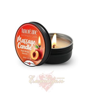 Масажна свічка 'Спокусливий персик' - Amoreane Peach Me Up (30 мл)