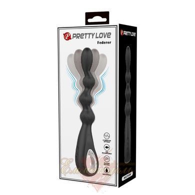 Pretty Love Federer anal vibrator black  6603BI-300081 &mdash; photos