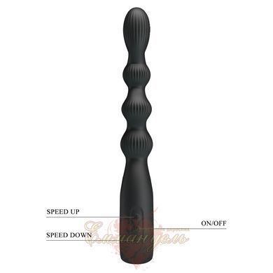 Pretty Love Federer anal vibrator black  6603BI-300081 &mdash; photos