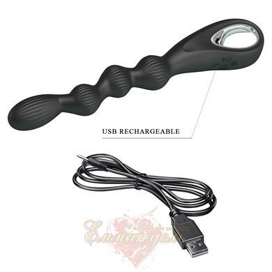 Pretty Love Federer anal vibrator black  6603BI-300081 &mdash; photos