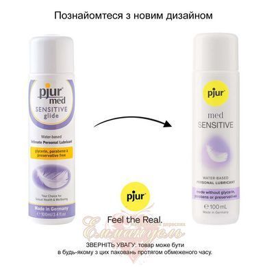 Смазка на водной основе - Pjur Med Sensitive Glide 100 мл для чувствительной кожи PJ12660 фото