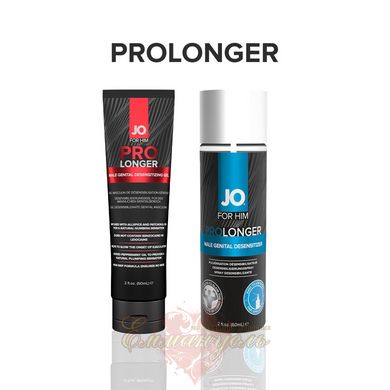 Prolonging spray - System JO Prolonger Spray with Benzocaine (60 ml) does not contain mineral oils