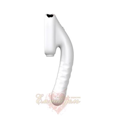 Vacuum vibrator with friction - Qingnan No.7 Thrusting with Suction White