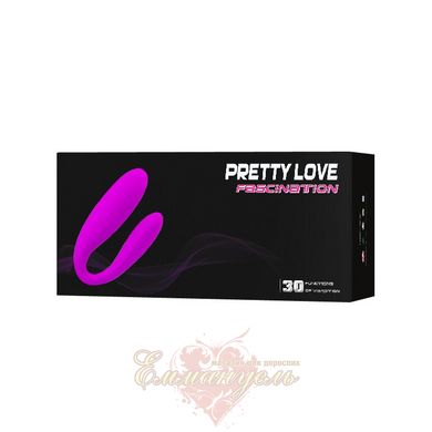 Вибратор для пар - Pretty Love Fascination Massager Purple