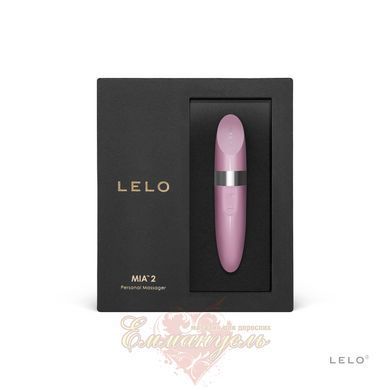 Вибропуля LELO Mia 2 Petal Pink, 6 режимов мощной вибрации, водонепроницаемая SO8687 фото