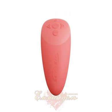 Vibrator for couples - We-Vibe Chorus Cosmic Coral, touch control vibrations by squeezing the remote control