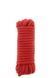 Bondage rope - BONDX LOVE ROPE - 5M, RED DT20856 - photos (1