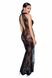 Платье длинное сексуальное с узорами - F239 Noir Handmade Dress Long, размер S