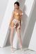 Woman erotic bodystocking tights - Passion S006 white