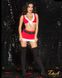 Новорічний еротичний костюм 'Сексі Санта' XS/S, спідниця, топ