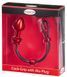 Ерекційне кільце с пробкой - MALESATION Cock-Grip mit Alu-Plug klein 614000257822 фото 4