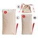 Bag for sex toys - Fun Factory TOYBAG M, golden, with a zipper, 25x12 cm SX1011 - photos (3