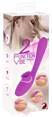Вибратор - 2 Function Bendable Vibe