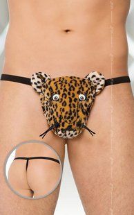 Мужские трусы - Thongs 4510, panther, S-L 5591451050 фото
