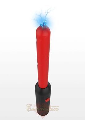 Электростимулятор для БДСМ Taboom Prick Stick, 34 см, красно-чёрный, USB TB17135 фото