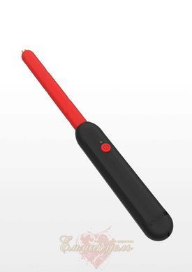 Электростимулятор для БДСМ Taboom Prick Stick, 34 см, красно-чёрный, USB TB17135 фото