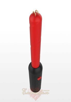 Электростимулятор для БДСМ Taboom Prick Stick, 34 см, красно-чёрный, USB TB17135 фото