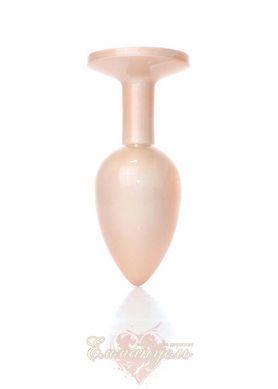 Butt Plug - Plug-Jewellery Pearl Gold PLUG- Clear S 64-00129 &mdash; photos