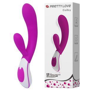 Hi-tech вібратор - Pretty Love Colby Vibrator Purple 6603BI0376 фото