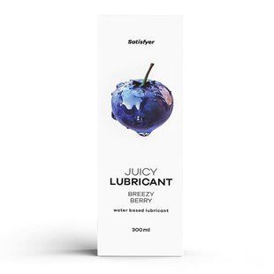 Лубрикант на водній основі Satisfyer Juicy Lubricant Breezy Berry 300 мл SX2720 фото