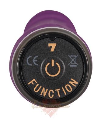 Realistic vibrator - Vibra Lotus Penis purple Vibrator