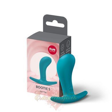 Анальна пробка Fun Factory Bootie S Aquamarine 2,8 см з тонким обмежувачем SX3665 фото
