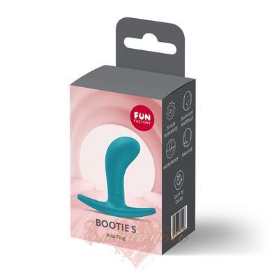 Анальна пробка Fun Factory Bootie S Aquamarine 2,8 см з тонким обмежувачем SX3665 фото