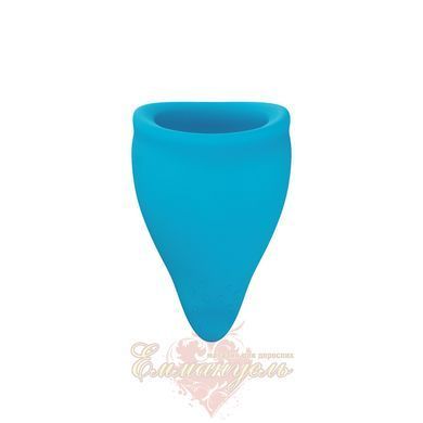 Menstrual cup - Fun Factory FUN CUP SIZE A, turquoise, reusable, diameter 4 cm, volume 20 ml SX0953 &mdash; photos