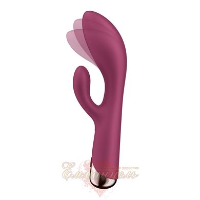 Вибратор-кролик - Satisfyer Spinning Rabbit 1 Red