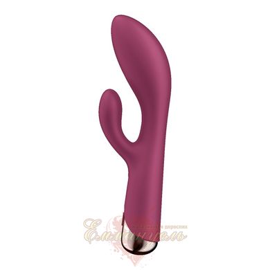 Rabbit vibrator - Satisfyer Spinning Rabbit 1 Red