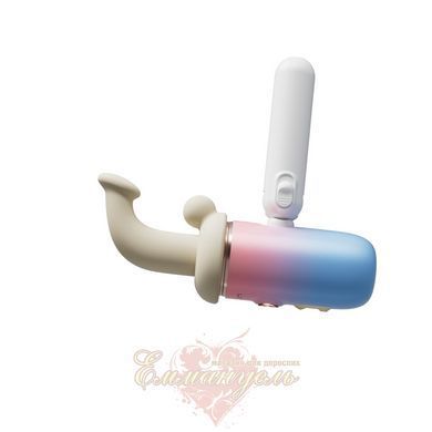 Smart mini sex machine Lovense Spinel with friction simulation, heating, 3 attachments, suction cup SX3316 &mdash; photos