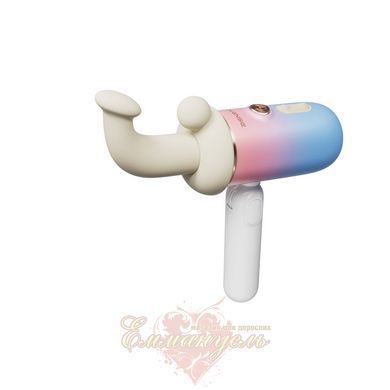 Smart mini sex machine Lovense Spinel with friction simulation, heating, 3 attachments, suction cup SX3316 &mdash; photos