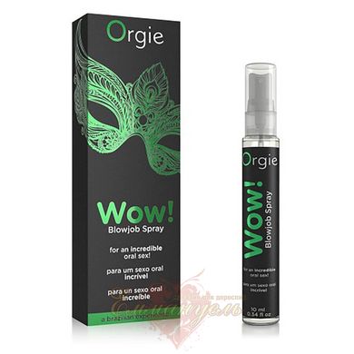 Spray for oral sex - WOW! BUCAL SPRAY, 10ml Orgie, cooling effect