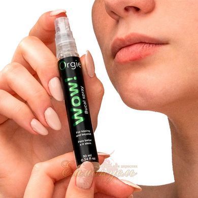 Спрей для орального сексу - WOW! BUCAL SPRAY, 10мл Orgie, охолоджуючий ефект SX1563 фото