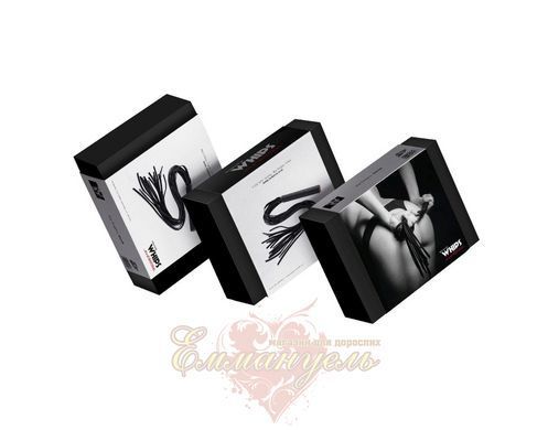 Батіг whips collection big flogger black  60580411621 фото
