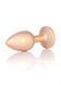 Butt Plug - Plug-Jewellery Pearl Gold PLUG- Clear S 64-00129 - photos (3