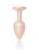 Butt Plug - Plug-Jewellery Pearl Gold PLUG- Clear S 64-00129 - photos (5