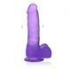 Фалоімітатор з мошонкою - Jelly Studs Crystal Dildo-Medium 6452LVTOY199 фото 2