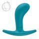 Анальна пробка Fun Factory Bootie S Aquamarine 2,8 см з тонким обмежувачем SX3665 фото 1