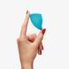 Menstrual cup - Fun Factory FUN CUP SIZE A, turquoise, reusable, diameter 4 cm, volume 20 ml SX0953 - photos (2