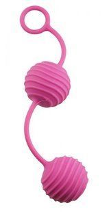 Vaginal balls - NEON PLEASURE BALLS PINK DT20574 &mdash; photos
