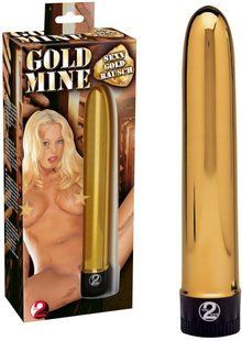 Classic vibrator - Vibrator "Goldmine" 61325517830000 &mdash; photos