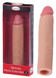 Удлиняющая насадка на член - MALESATION SkinLike Penis Extender 614000031583 фото