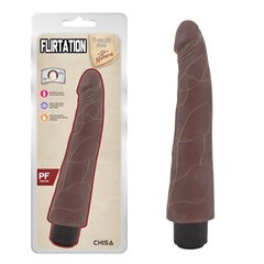 Vibrator - T-skin ReaL Flirtation Brown
